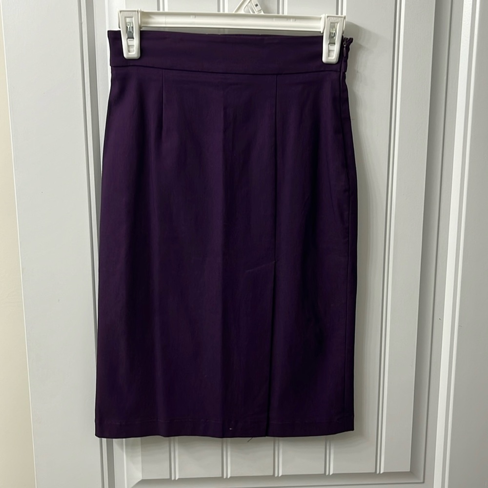 Forever 21 purple high waisted skirt